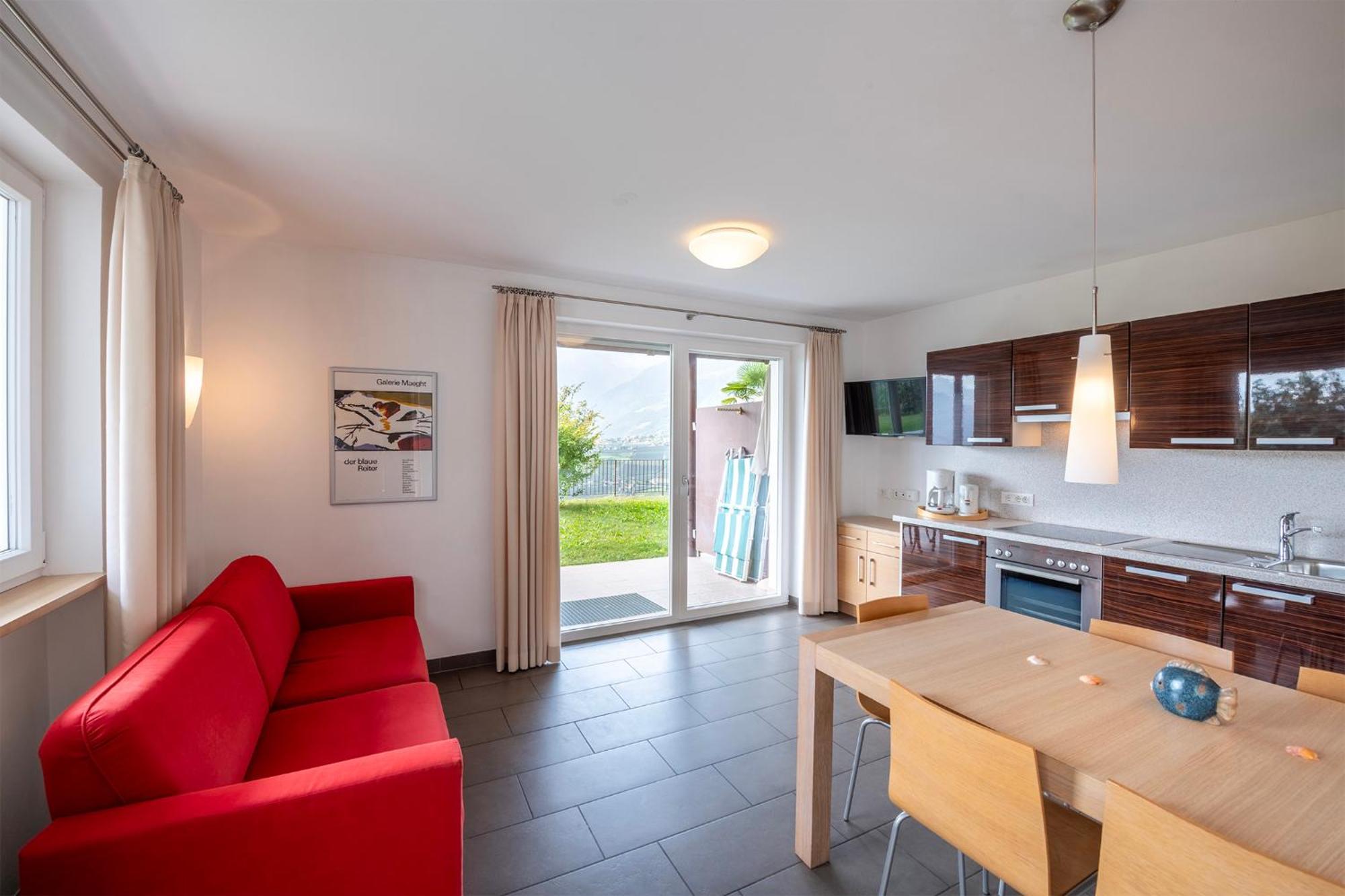Der Blaue Reiter Apart otel Schenna Dış mekan fotoğraf