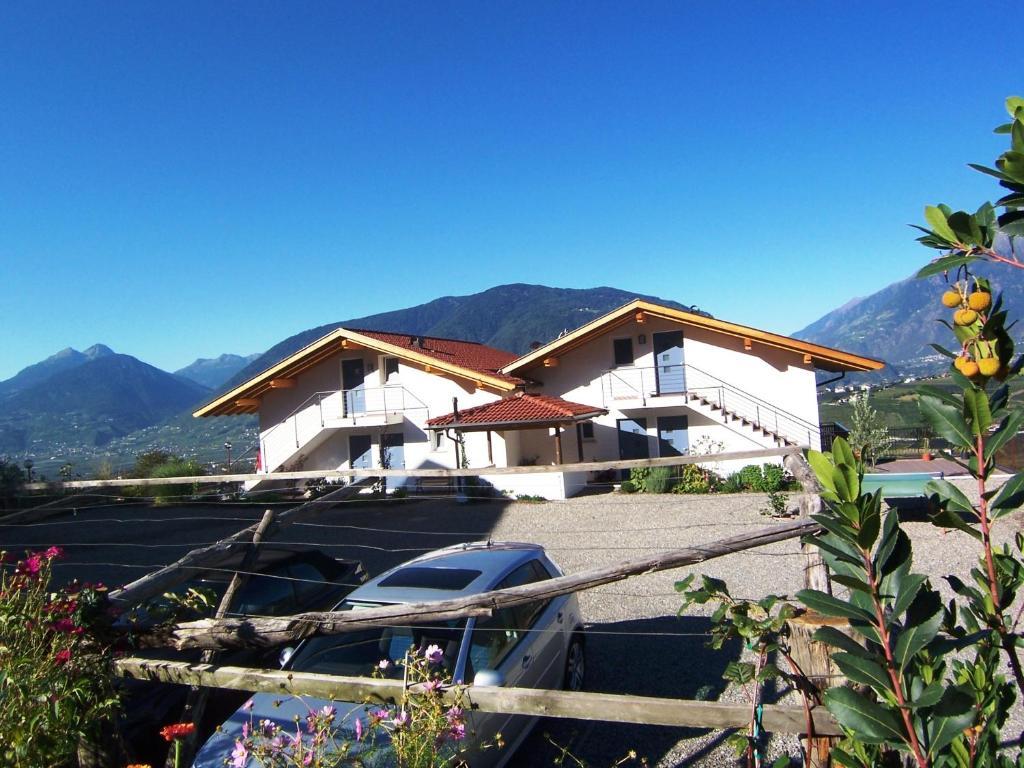 Der Blaue Reiter Apart otel Schenna Dış mekan fotoğraf